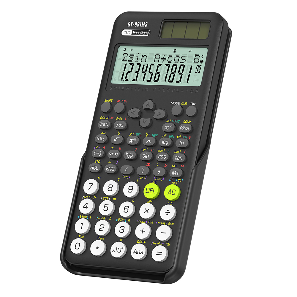 Scientific Calculator For Secondary School - Kalkulator Ilmiah Sekolah 991MS 401 Fungsi