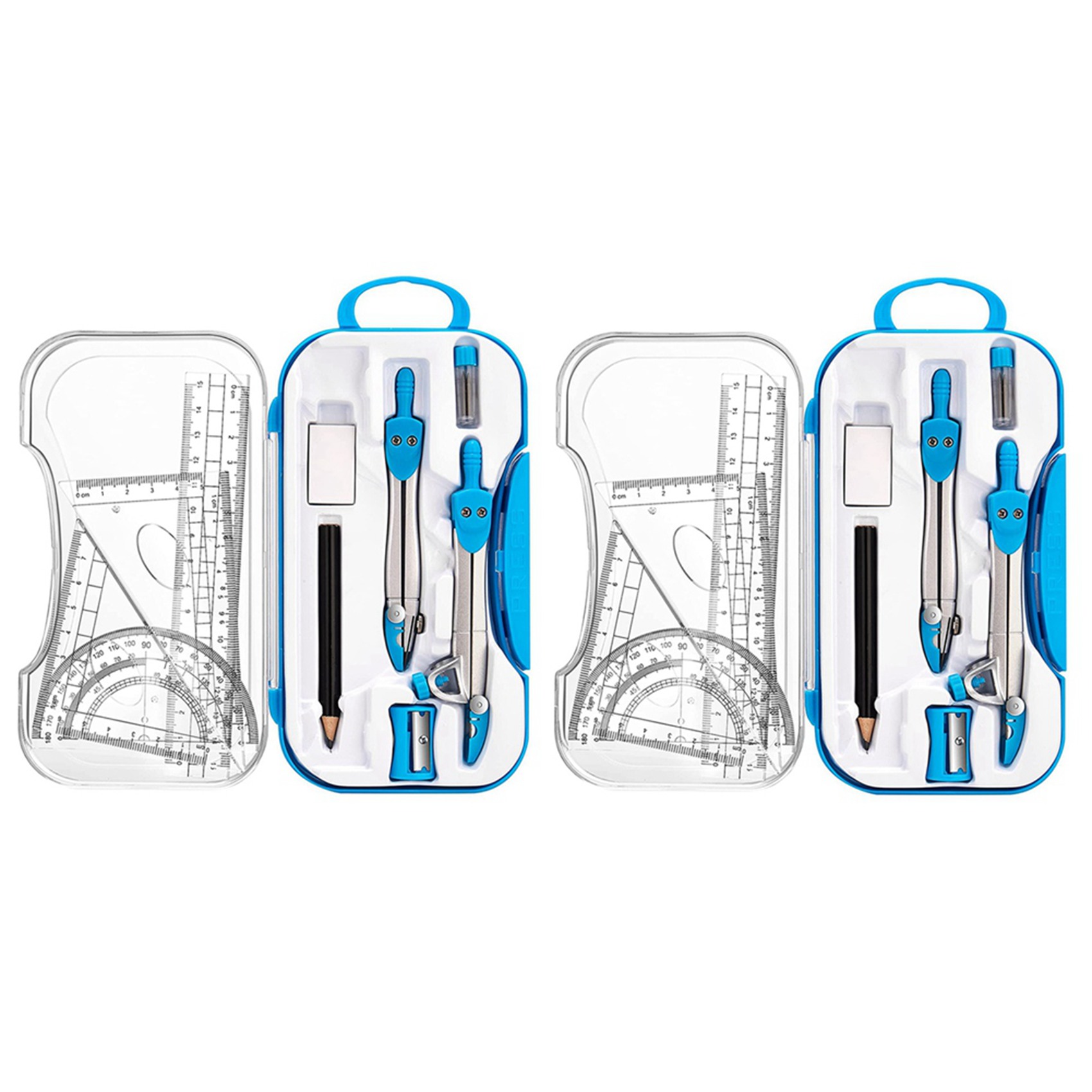 Math Geometry Set With Compass - Set Alat Geometri Berkualitas Tinggi, 20