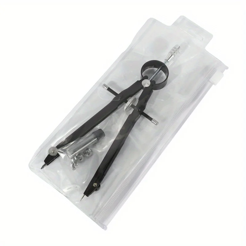 1 Set Alat Geometri Kompas Pro - Math Geometry Set With Compass ulasan dan harga