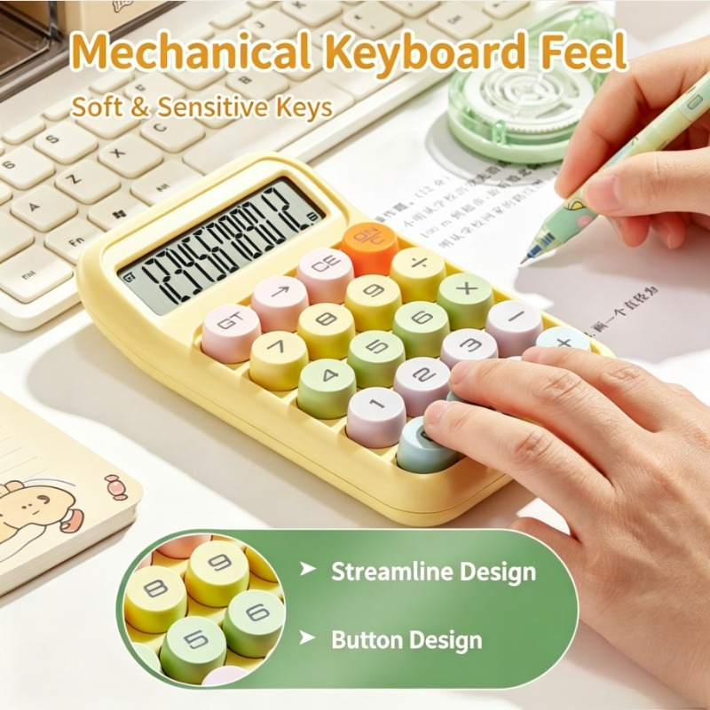 Kalkulator Lucu Berwarna-warni - Scientific Calculator For Secondary School ulasan dan harga