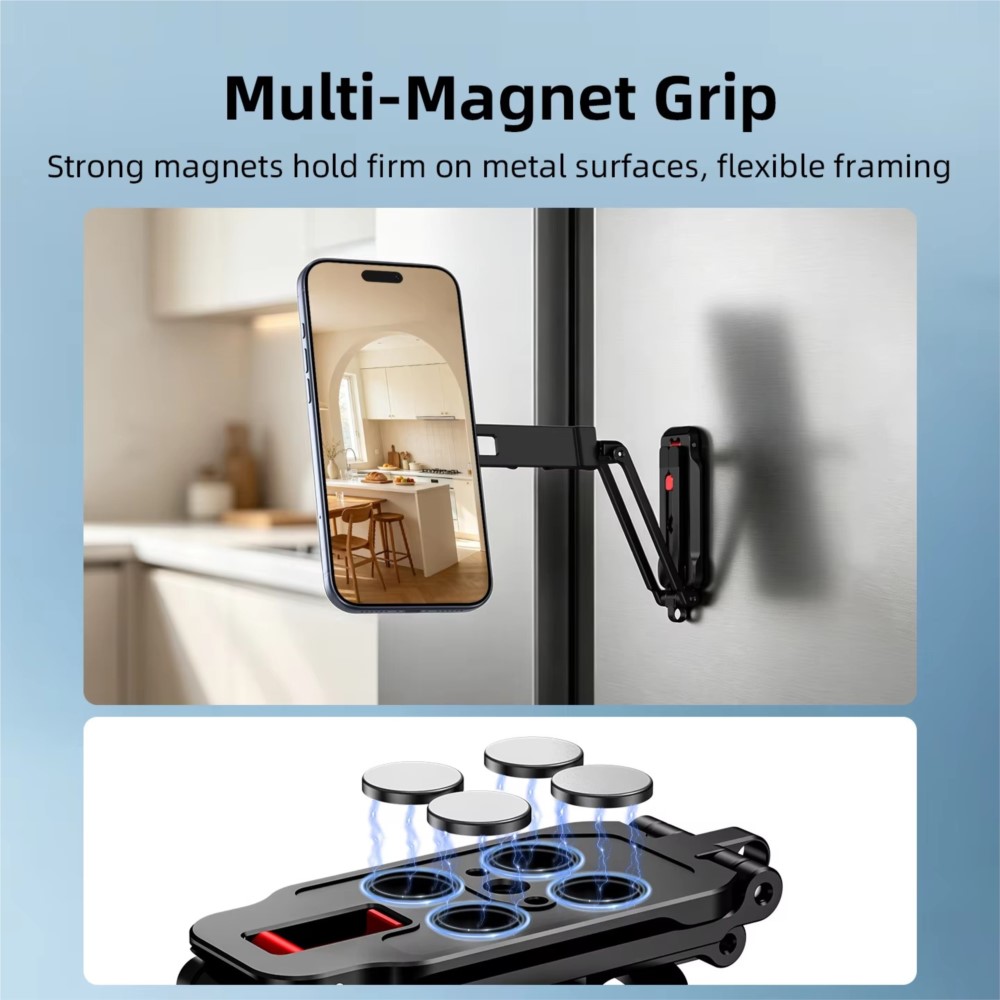 Tripod Ponsel Magnetik untuk i - Desk Accessories ulasan dan harga