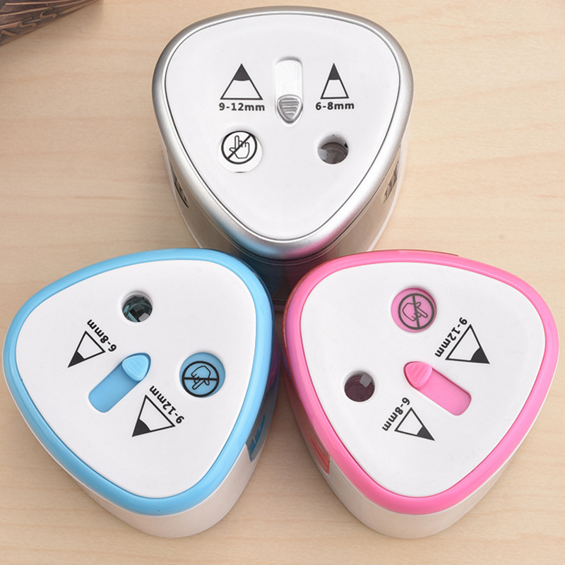 Rautan Pensil Otomatis Dua Lub - Electric Pencil Sharpener Usb ulasan dan harga