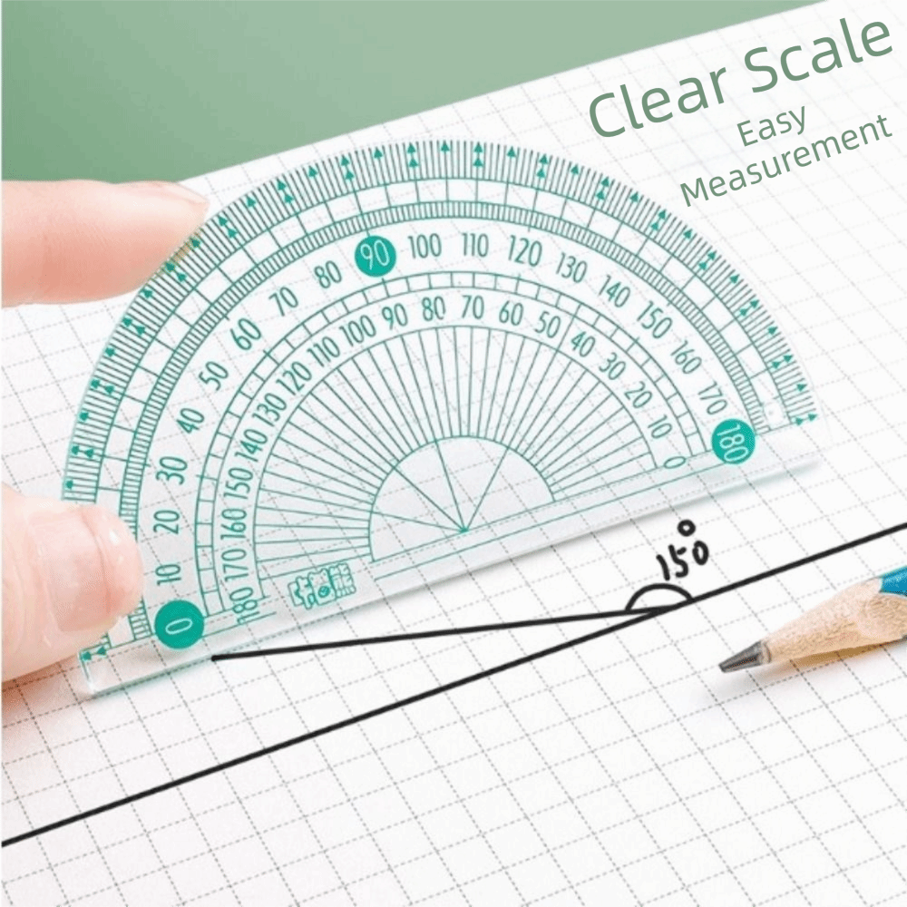 8Pcs/Set Set Alat Gambar Geome - Math Geometry Set With Compass ulasan dan harga
